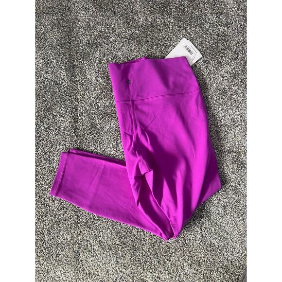 Women’s Athleta Transcend 7/8 Leggings High Rise Size Large NWT Jazzy Purple - Picture 5 of 8